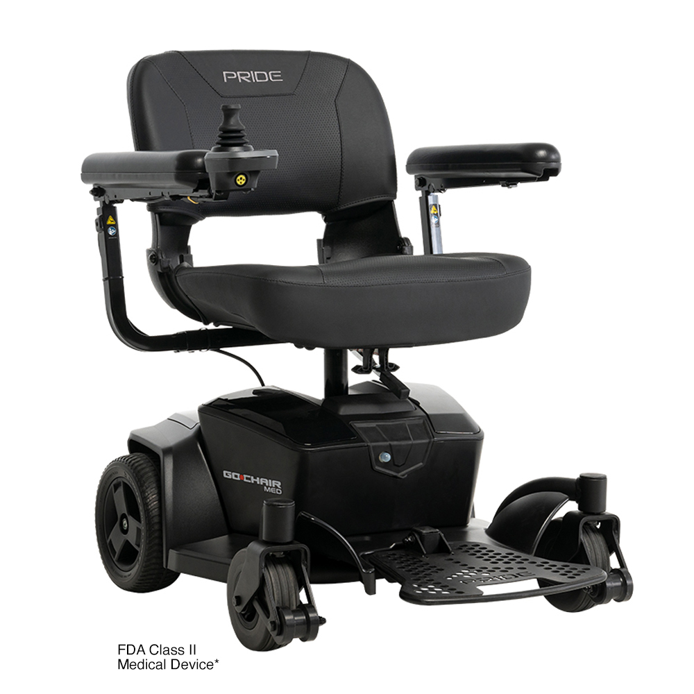 Go Chair&reg; MED electric wheelchair Pride Jazzy power chair