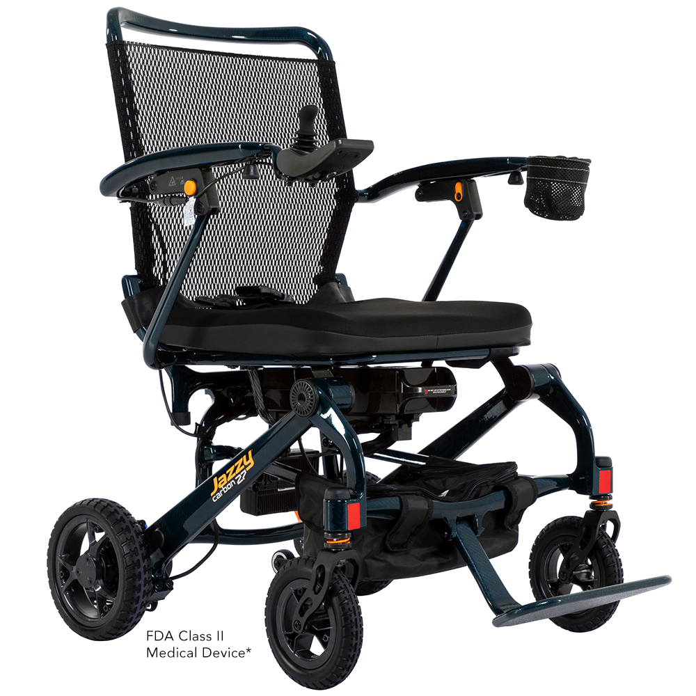 Jazzy&reg; Carbon 27 electric wheelchair Pride Jazzy power chair